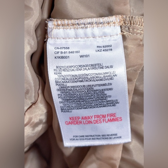 Girls Gray Gold Polka Dot Shirt 12 - 18 Months Scalloped Hem Novelty Whimsical - Picture 3 of 4